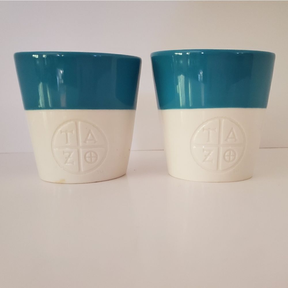 Starbucks Tazo Tea Cups Set of 2